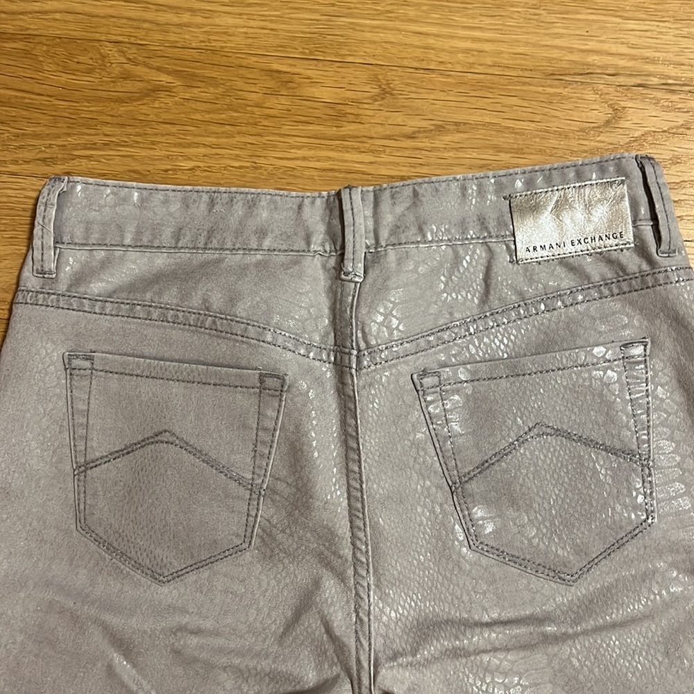 Armani Exchange Metallic Python Jeans - image 5